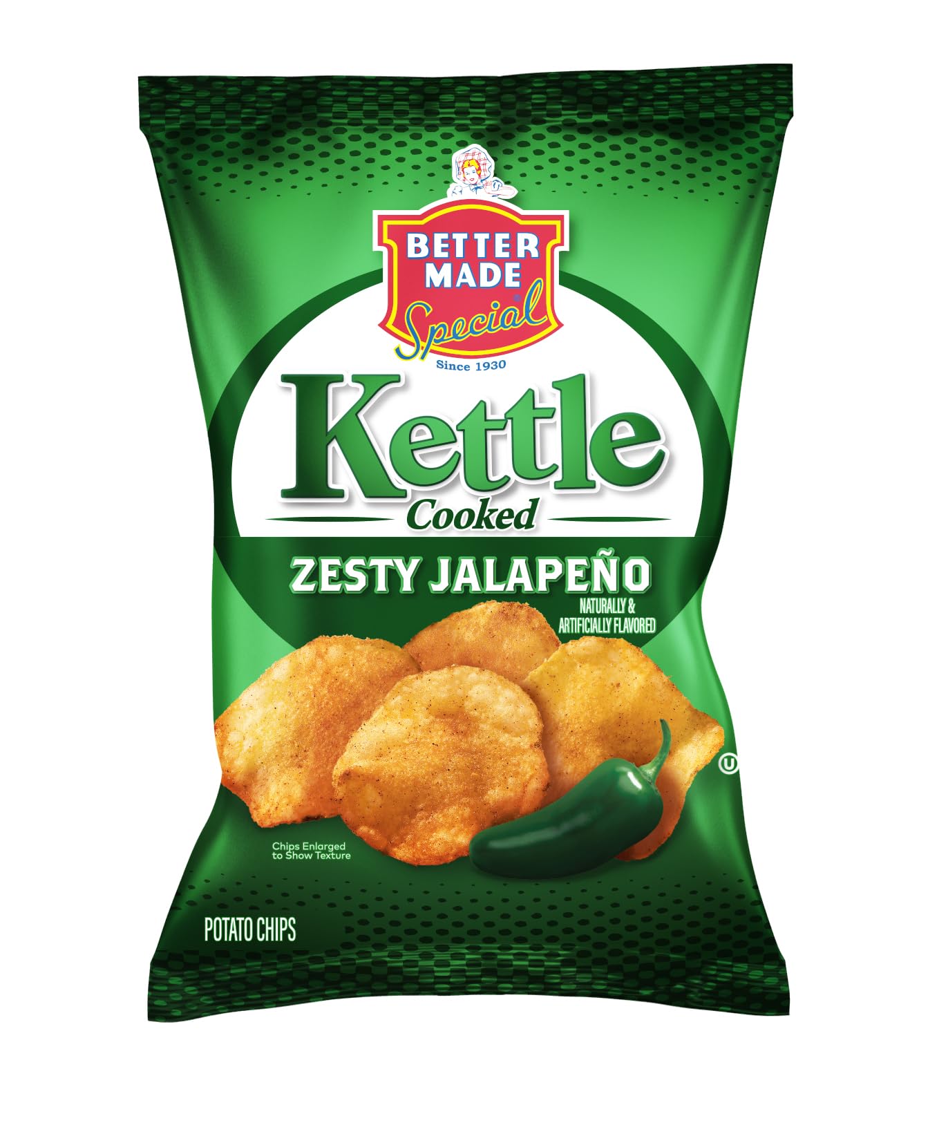 Amazon.com: Better Made Kettle Cooked Potato Chips - Zesty